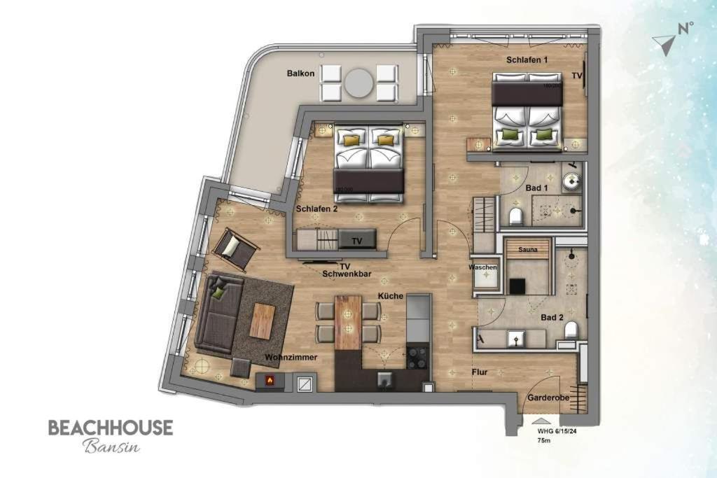 Beachhouse Bansin App 06 هيرينجسدورف المظهر الخارجي الصورة